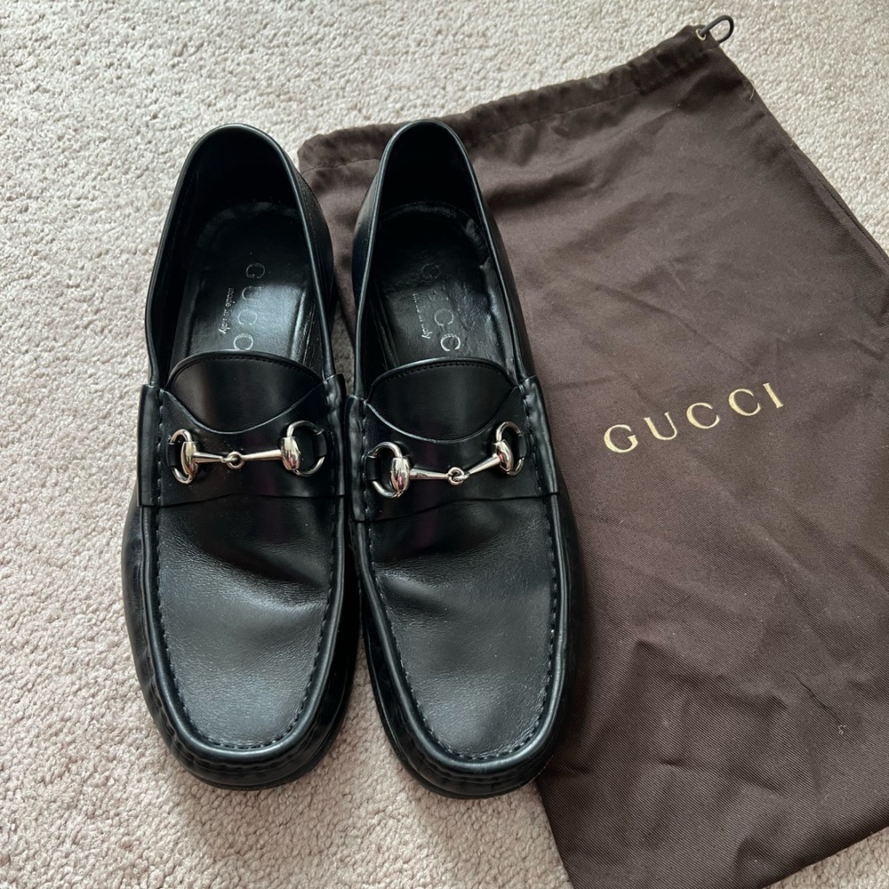 Gucci Leather Loafers